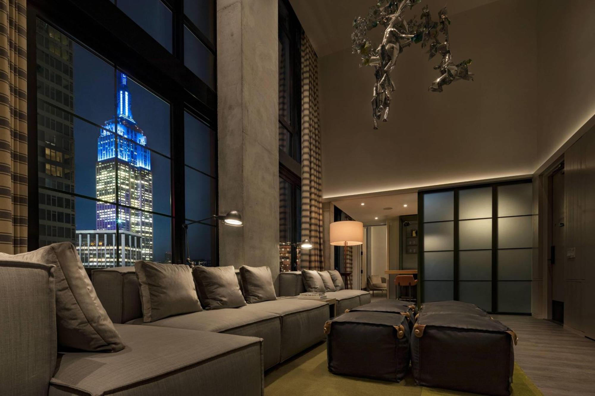 Moxy Nyc Chelsea Hotel New York Luaran gambar