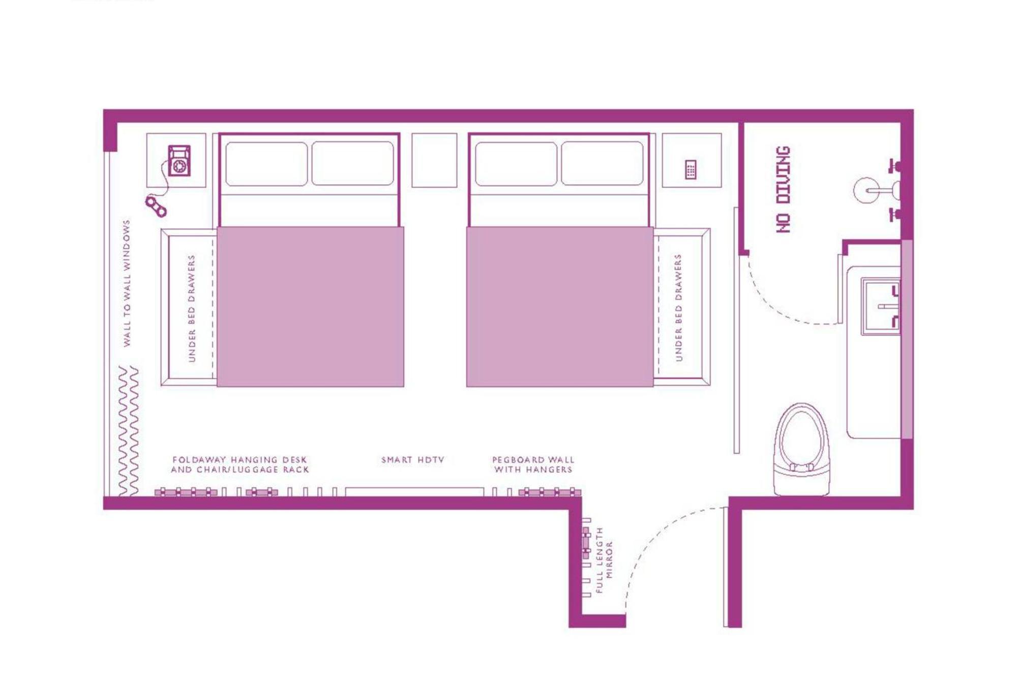 Moxy Nyc Chelsea Hotel New York Luaran gambar