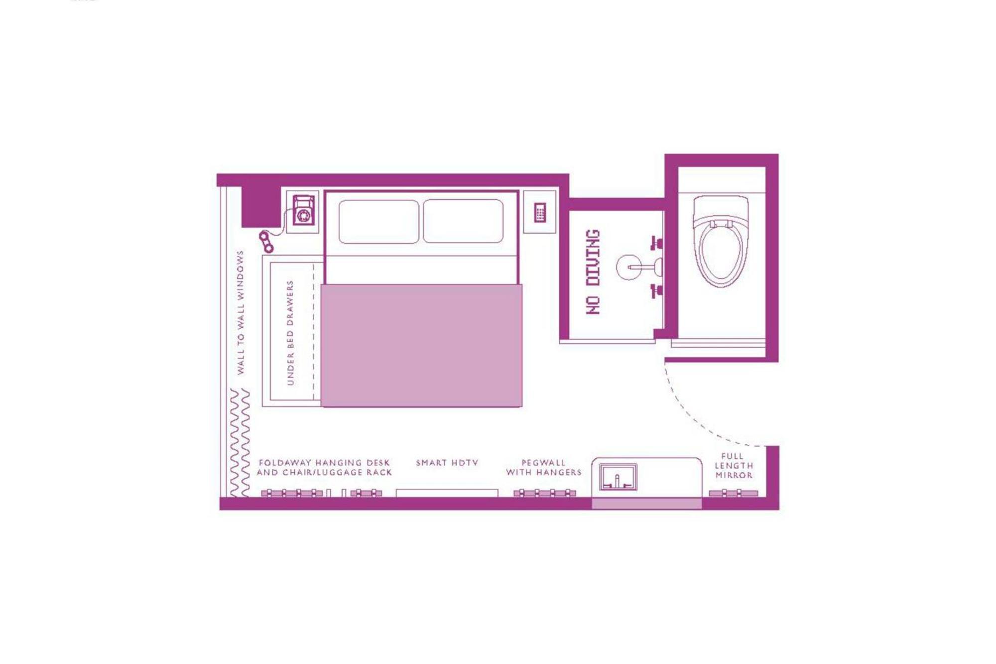 Moxy Nyc Chelsea Hotel New York Luaran gambar