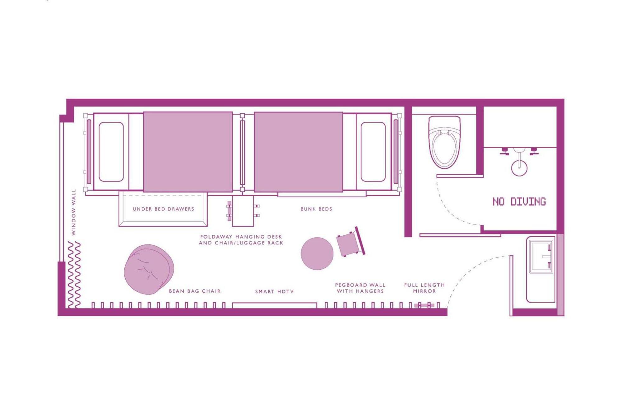 Moxy Nyc Chelsea Hotel New York Luaran gambar