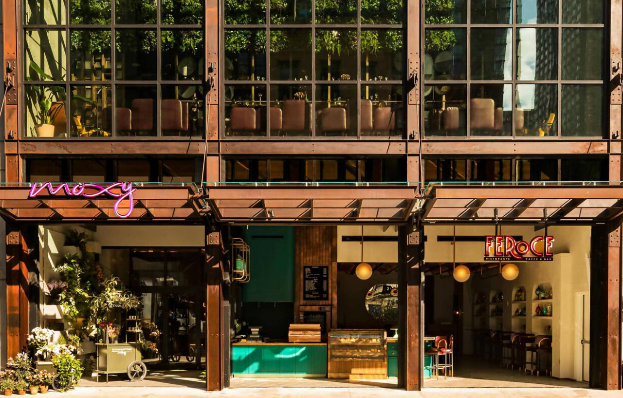 Moxy Nyc Chelsea Hotel New York Luaran gambar